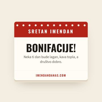 Sretan imendan, Bonifacije