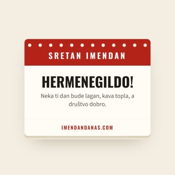 Sretan imendan, Hermenegildo