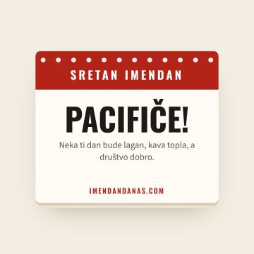 Sretan imendan, Pacifik
