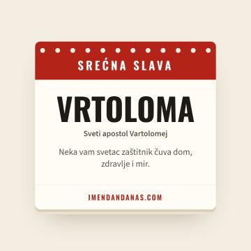 Srećna slava – Vrtoloma